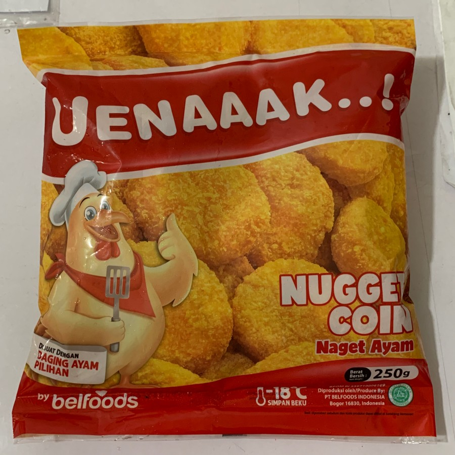 

Uenaaak Chiken Nugget Coin 500gr