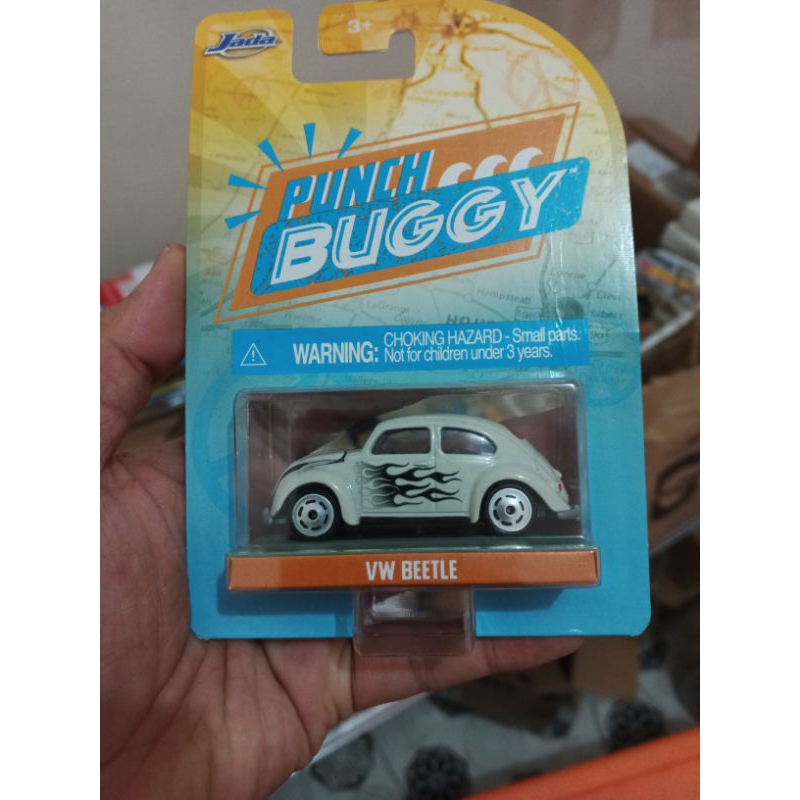 Jada 1:55 Volkswagen Beetle (Putih)