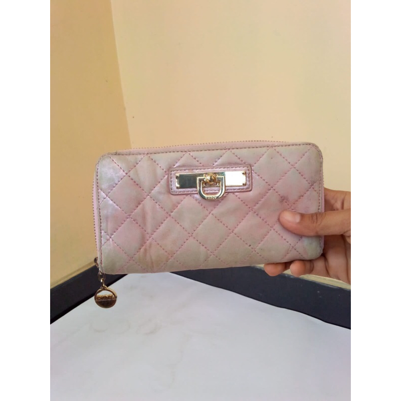 dompet DKNY kulit original preloved