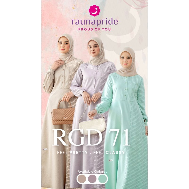 Rauna RGD 71 Milo Soft Purple Light Green