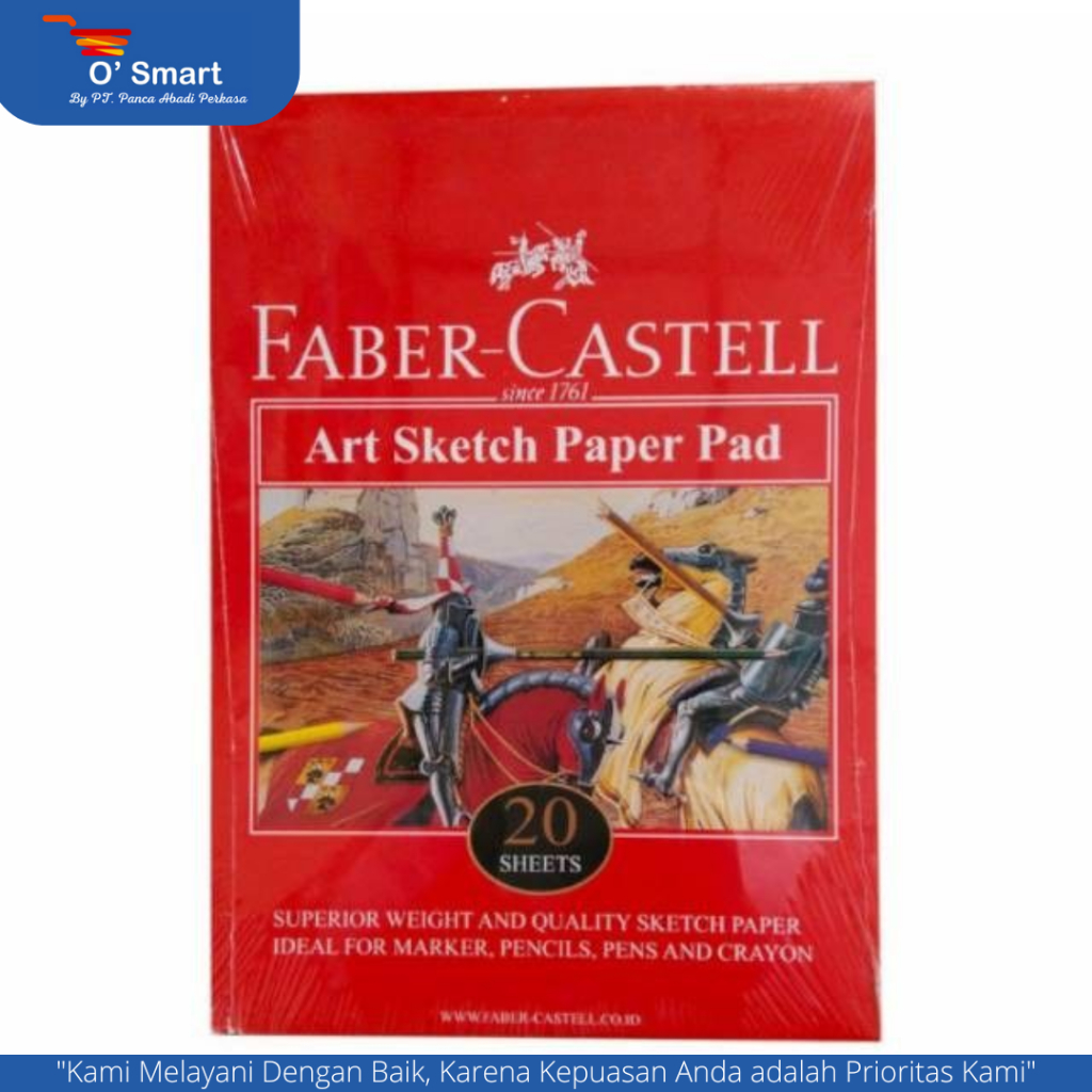 

ART SKETCH PAPER PAD A5 FABER CASTELL 1740A5