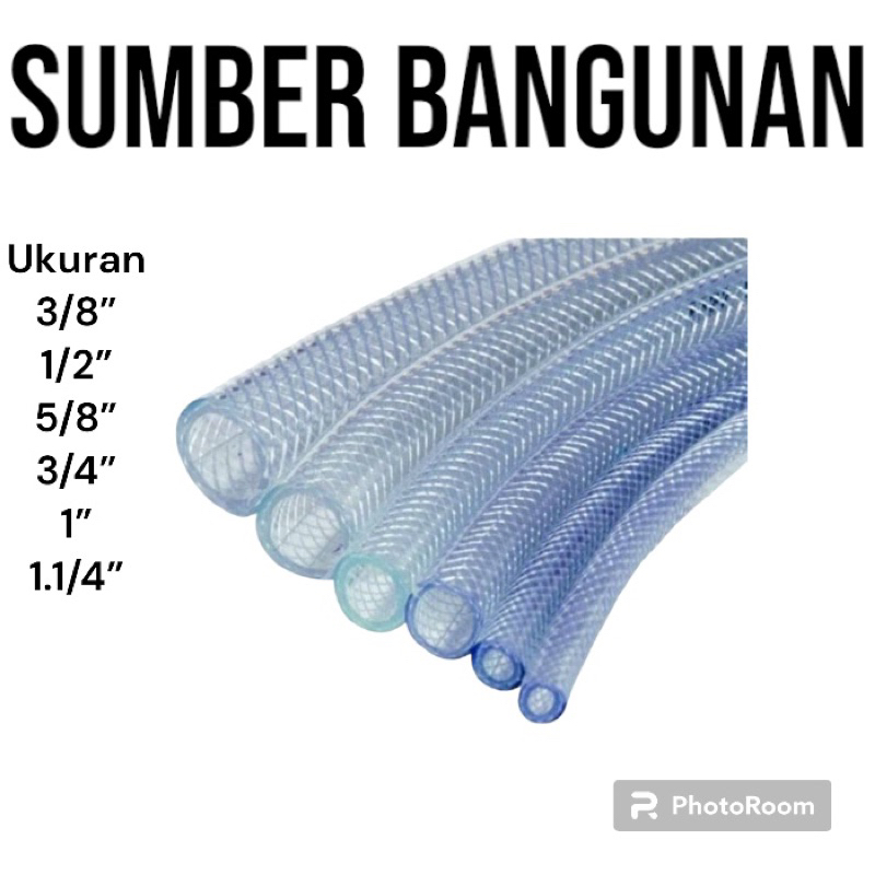 SELANG BENANG / SELANG TANAMAN / SELANG SEMPROTAN AIR TEBAL