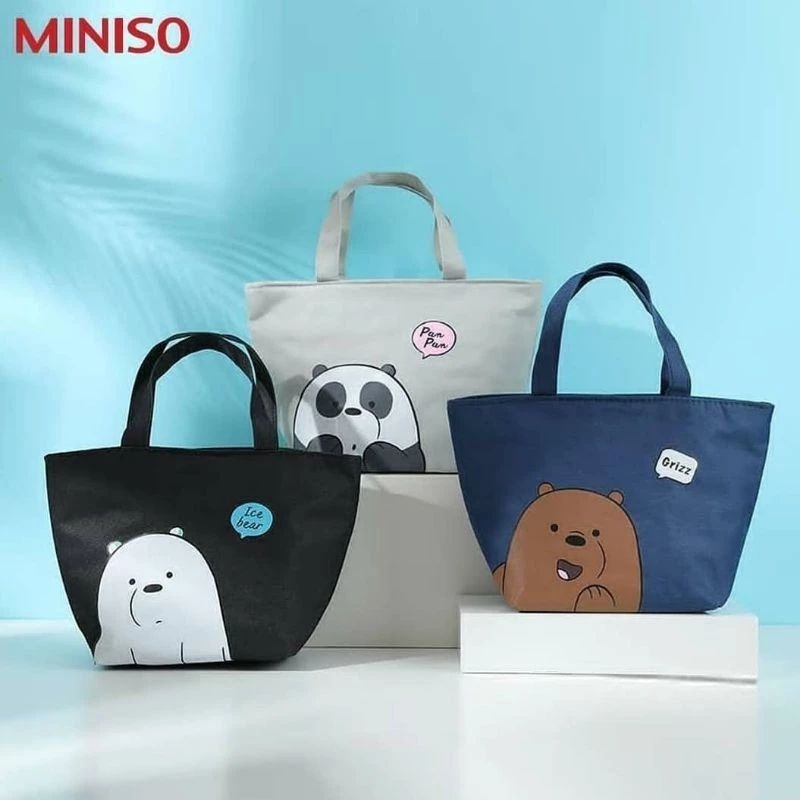 MINISO TAS BEKAL,TAS PENYIMPANAN