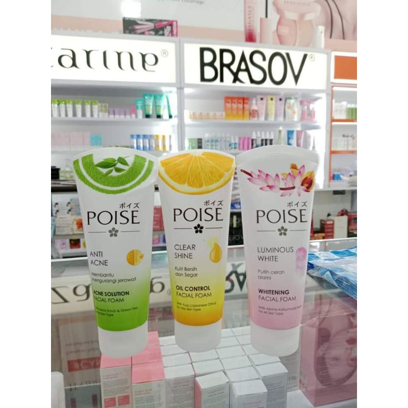 POISE FACIAL FOAM 100ML