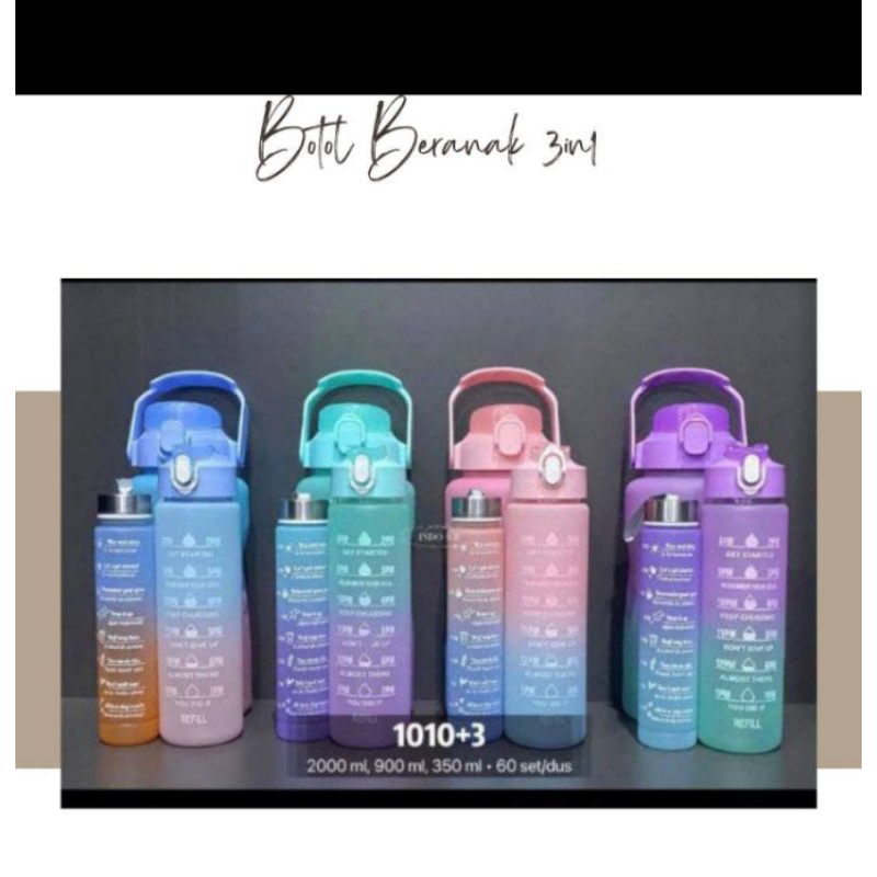 Botol minum 3in1 (Beranak) Viral