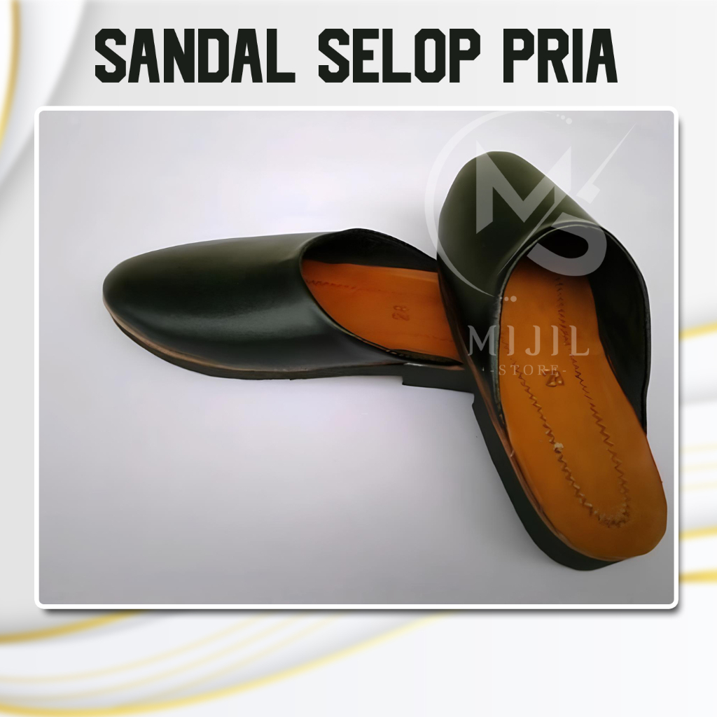 sandal selop pria untuk baju adat jawa