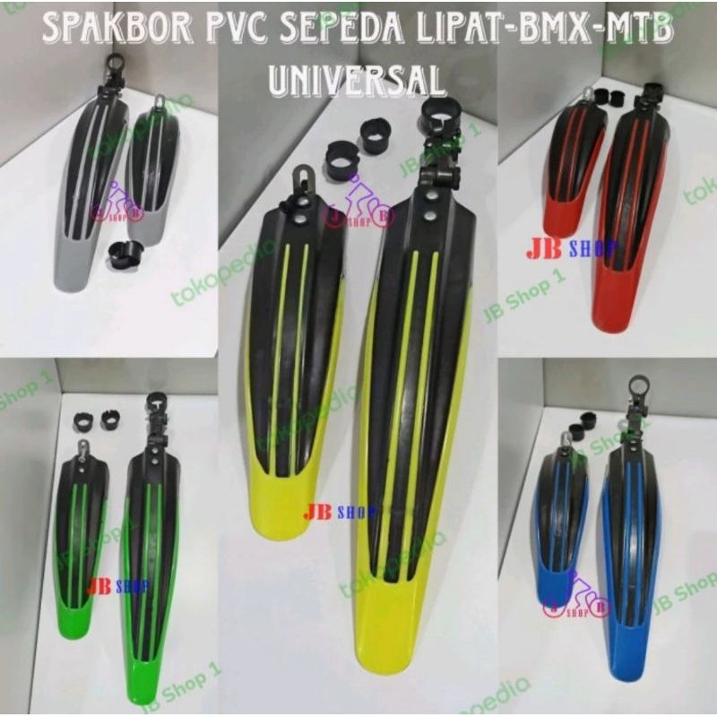 SPAKBOR FENDER MUDGUARD SEPEDA MTB BMX LIPAT MINION ANAK UNIVERSAL DLL