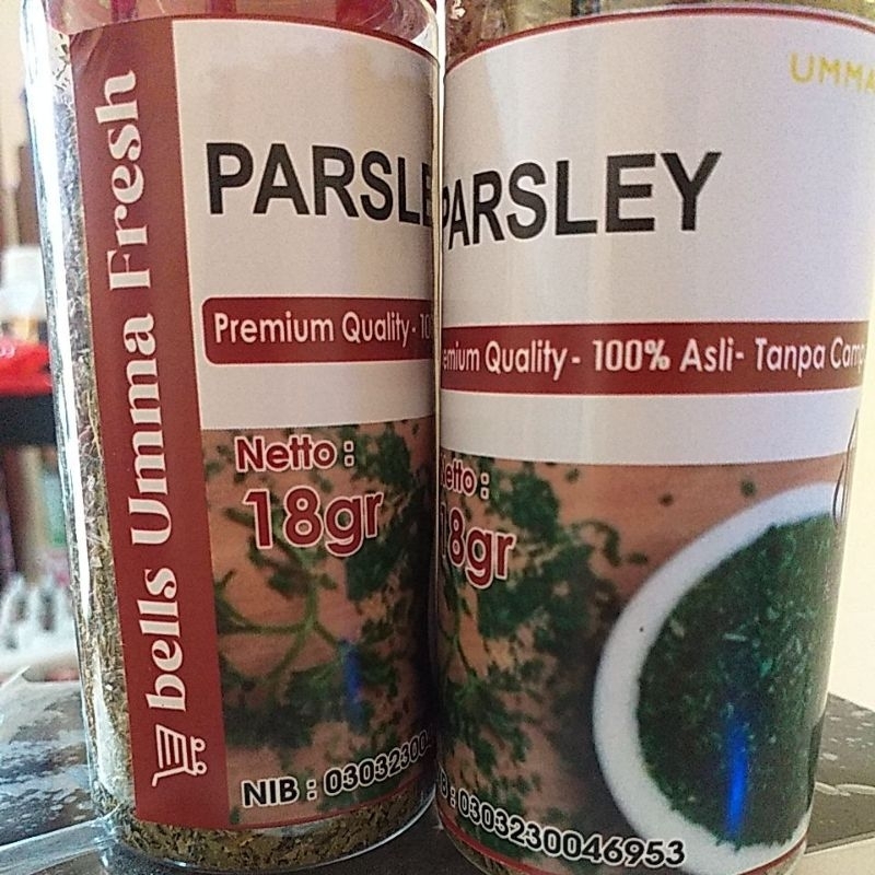 

parsley premium UmmaFiqa 18gr parsely parsley