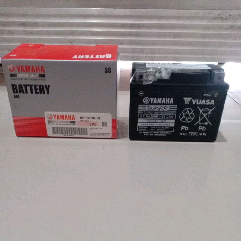 Accu Kering YAMAHA YTZ5S Accu Motor Mio J Vixion