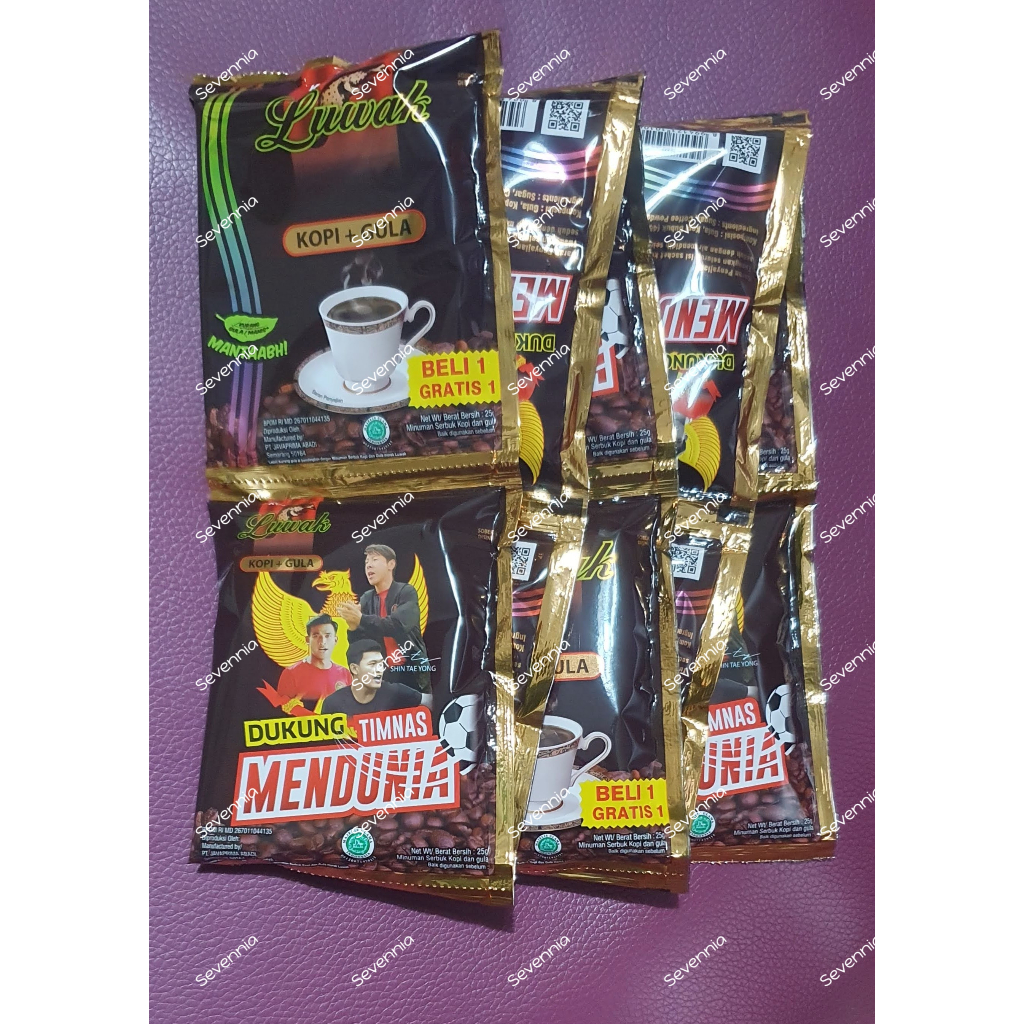

CUCI GUDANG AKHIR TAHUN - Kopi Luwak Hitam 1 Renceng (10 Sachet)