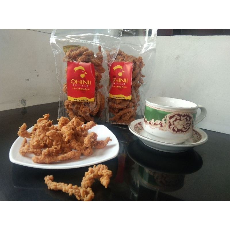 

Kulit crispy cemilan renyah kulit Krispi gurih rasa original