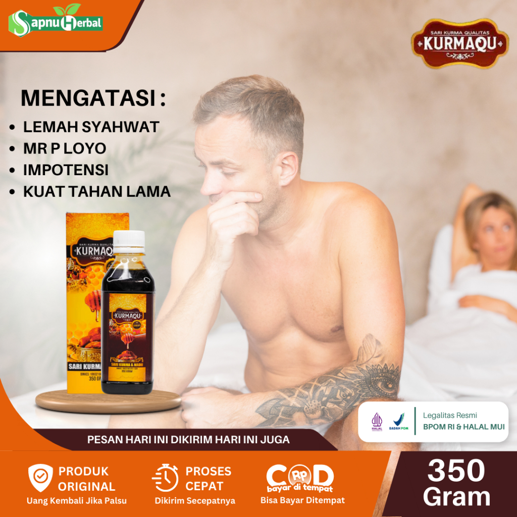 Sapnu Herbal - Obat Lemah Syahwat / Sahwat, Impotensi, Ejakulasi Dini, Cepet Loyo, Tidak Tahan Lama,