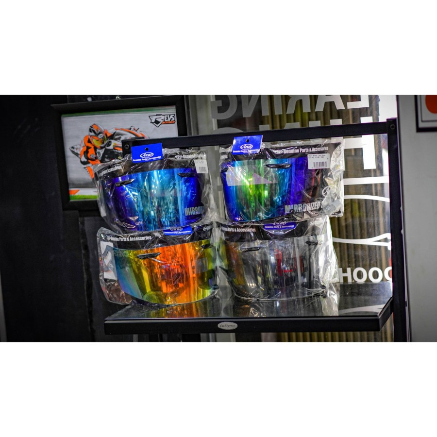 Arai VAS-V MAV-V IRIDIUM Visor IRIDIUM ARAI RX7X RX7-X XD Helm Full Face Original