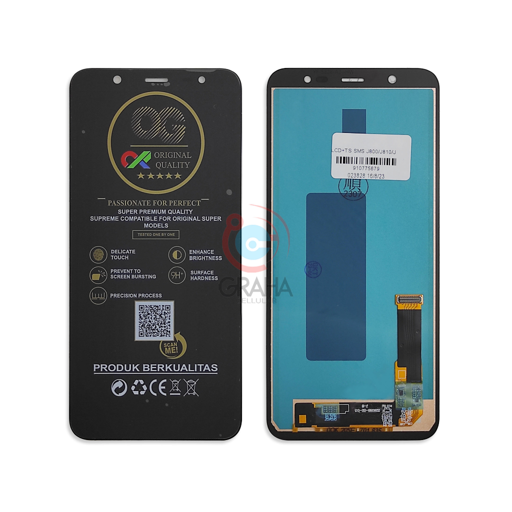LCD SAMSUNG J8 2018 / J810 / J800 OG ORI SUPER FULLSET TOUCHSCREEN