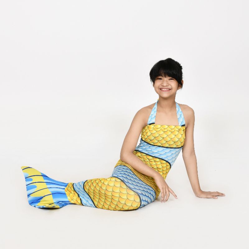 kostum mermaid nemo/kostum mernaid barbie/kostum mermaid anak 2-11 tahun