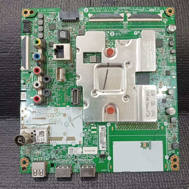 LG 43UN7300PTA SECOND - MESIN ORI TV LED LG - MAINBOARD - MOTHERBOARD - MENBOARD - MOBO - BOARD - MB