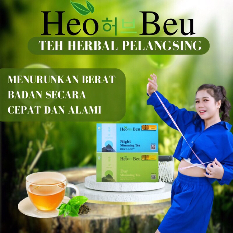 

Teh Pelangsing Heo Beu Ori Slimming Tea BPOM Ampuh Peluntur Lemak Badan Sliming Tea Heo Beu Teh Diet Heu Beu