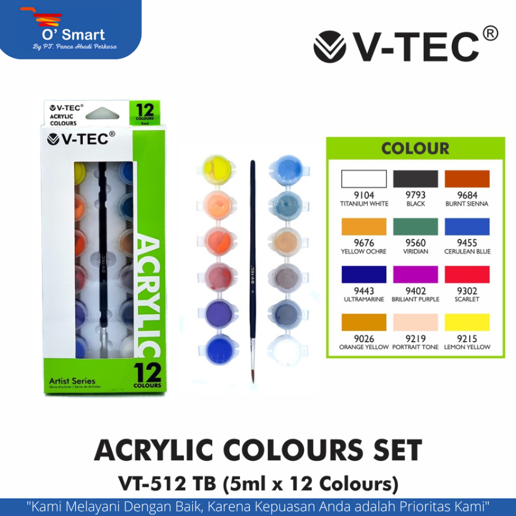 

CAT ACRYLIC V-TEC 12W VT-512 TB