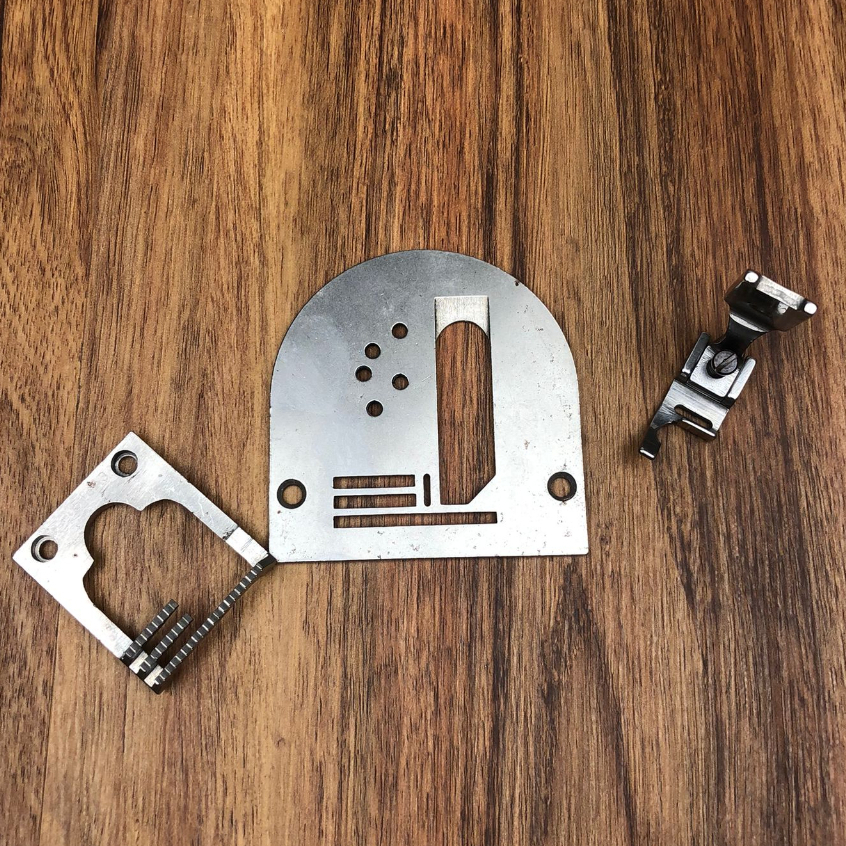 Getset Corong 210562A / 210516A3 / 210596A3 Mesin Jahit Zig-Zag Singer / Juki