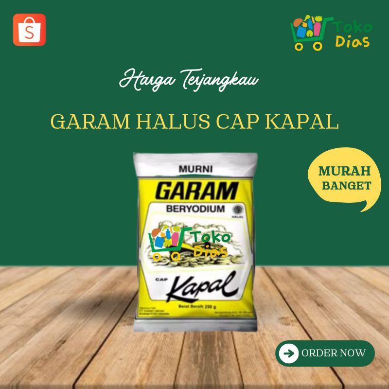 

Garam Beryodium cap Kapal