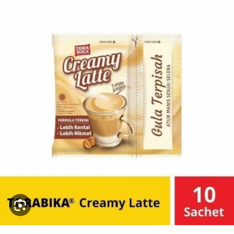 

creamy latte serenceng isi 10pc