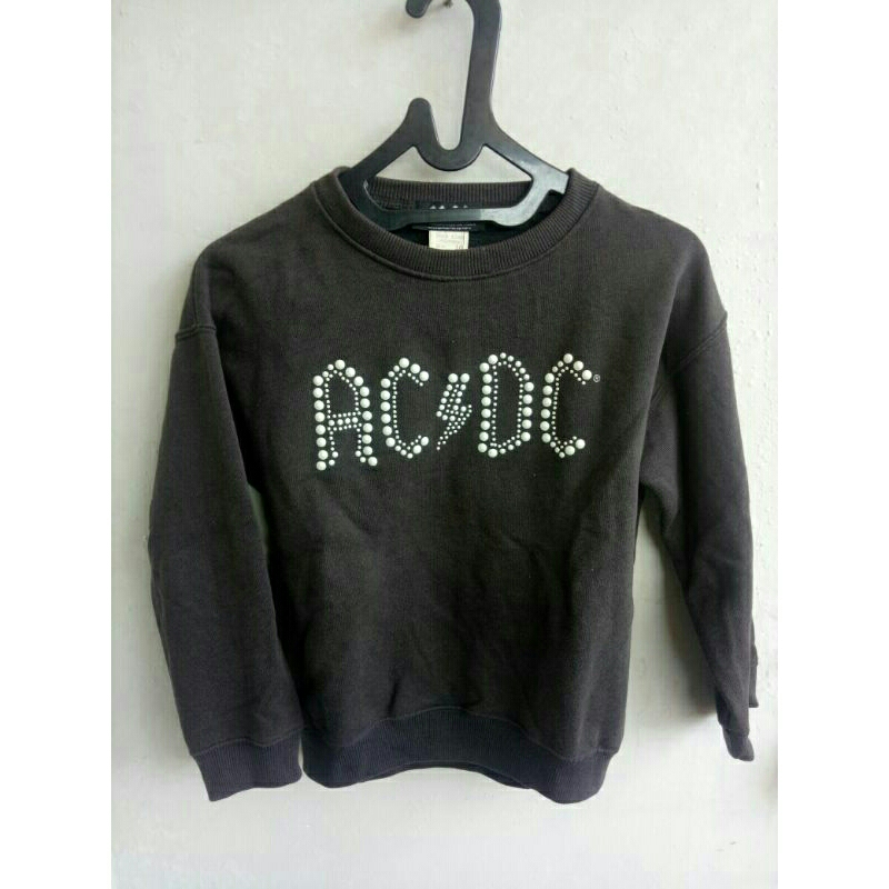 CREWNECK ZARA KIDS X ACDC band