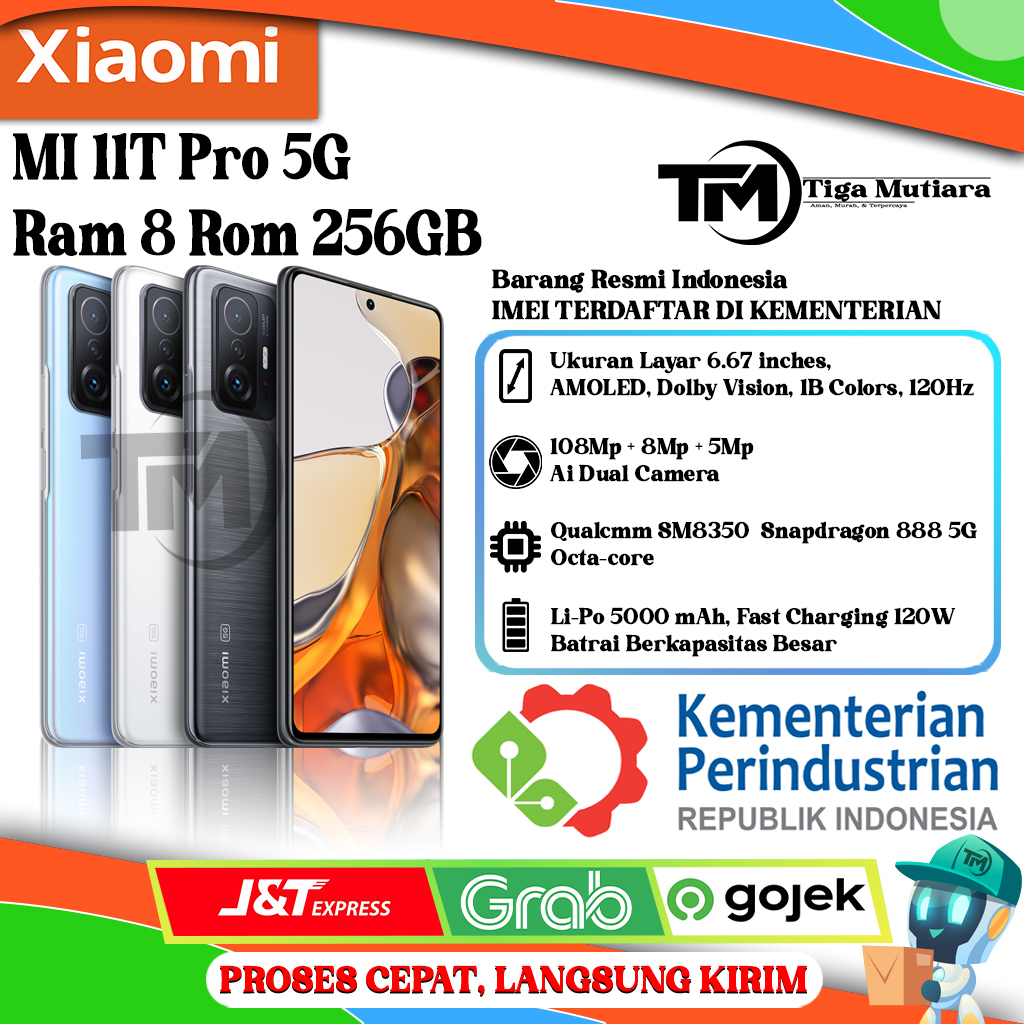 Xiaomi Mi 11T Pro 5G Ram 8 | 12 Rom 256GB
