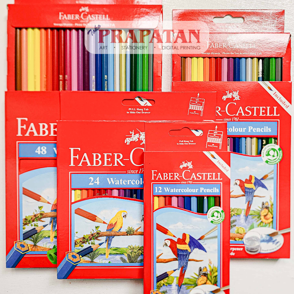 

Pensil Warna Cat Air Faber Castell Watercolor Pencil
