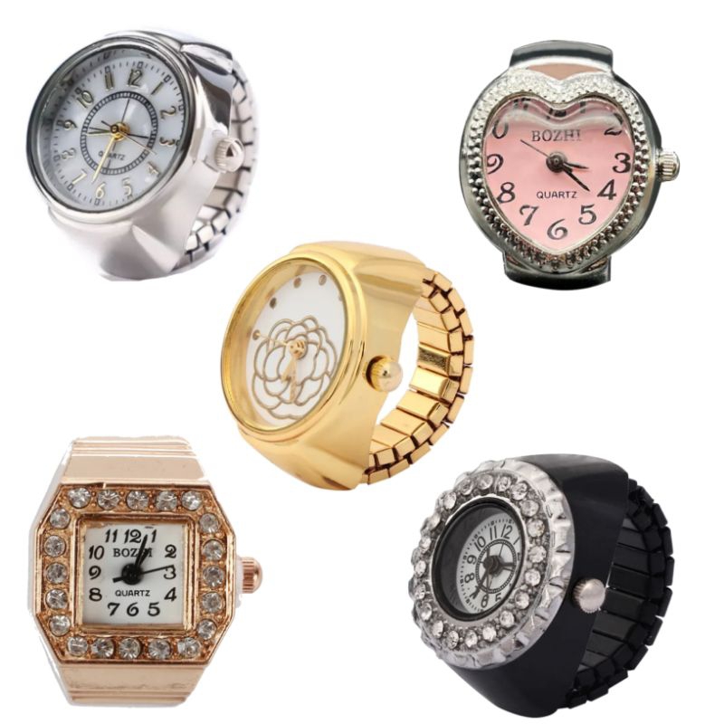 jam cincin pria dan wanita super keren,jam cincin import