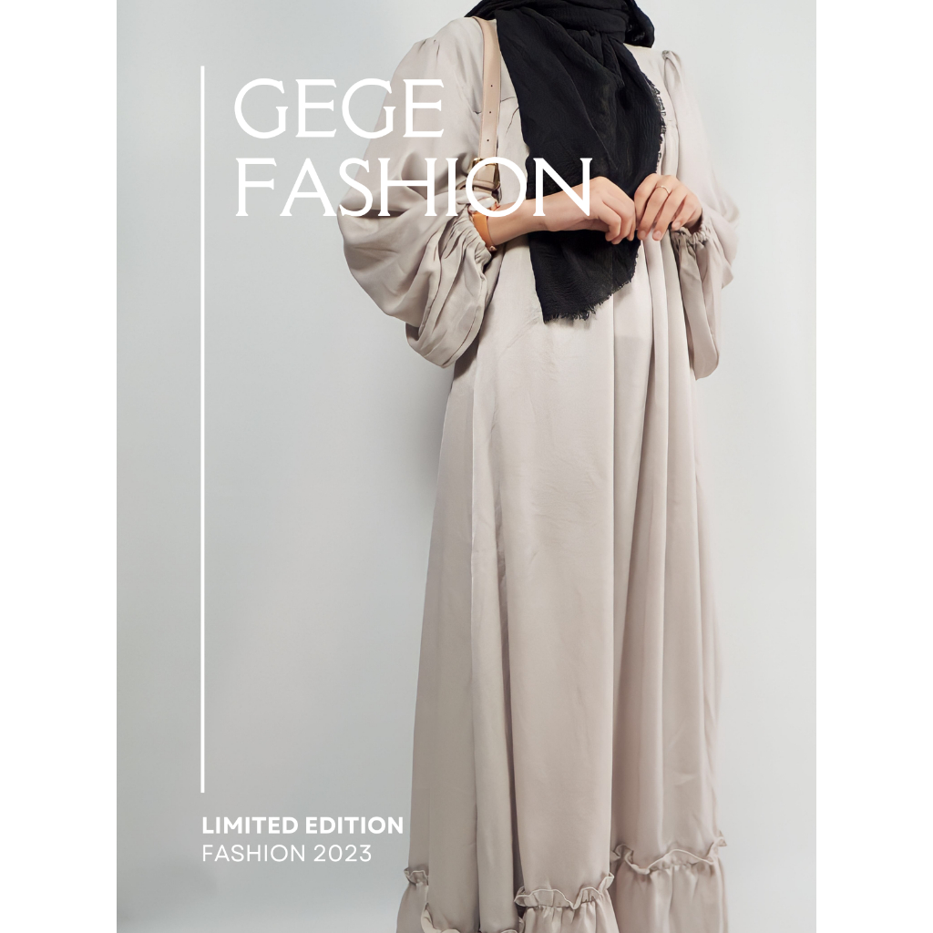 Gamis Wanita | Long Dress | Rempel | gege boutique