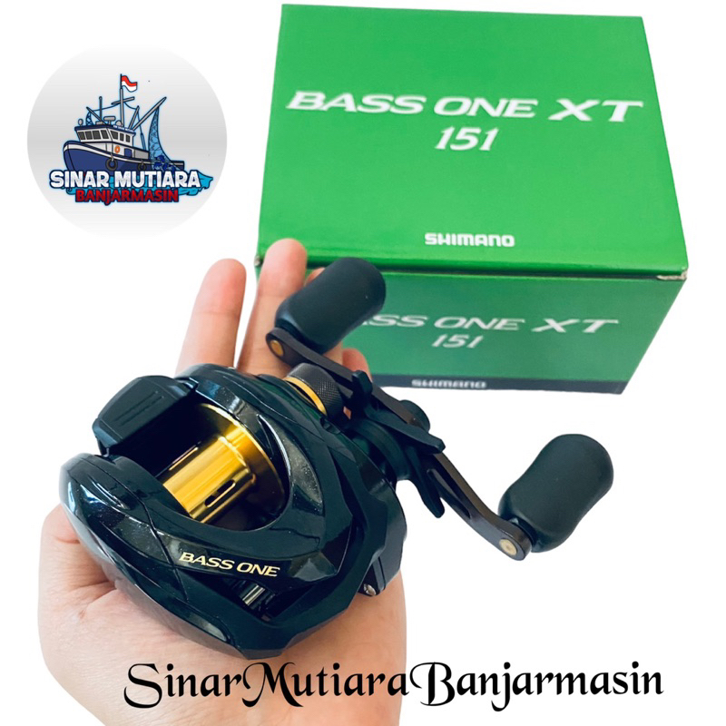 Reel Bc shimano bass one xt 151 (handle kiri)