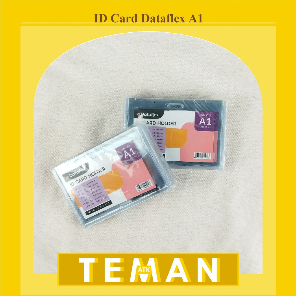 

ID Card Holder / Name Tag Mika A1 Dataflex (isi 20 Pcs) - VC-501