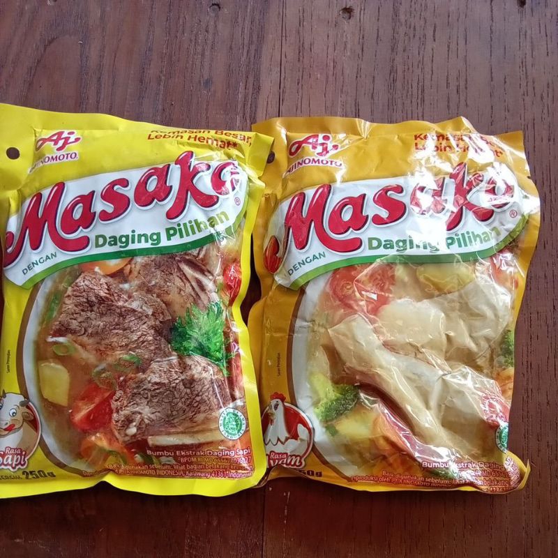 

masako bumbu ekstrak daging 250 gr