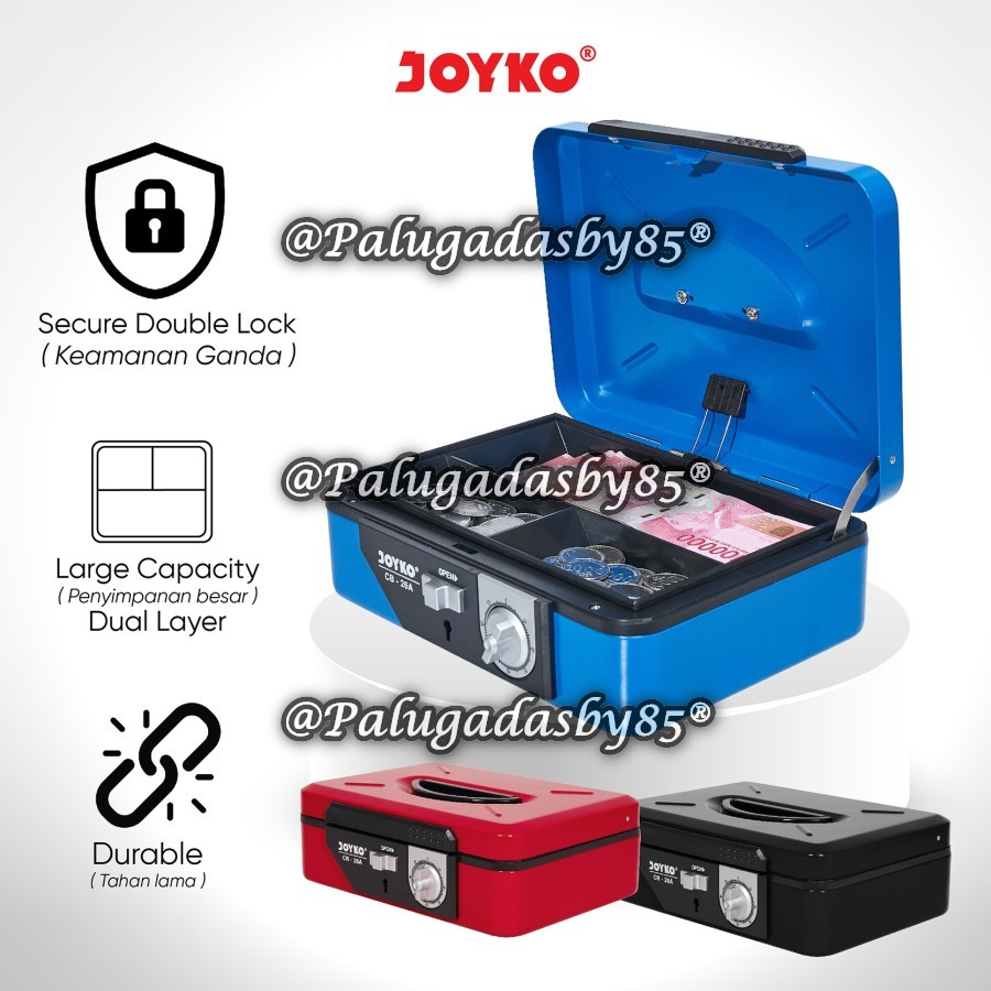 

(1 Biji) Cash Box Joyko CB-26A / Cash Box Kotak Uang Kotak Kas Joyko CB-26A / Kotak Uang Joyko CB-26 A / joyko CB-21A CB26 CB 26