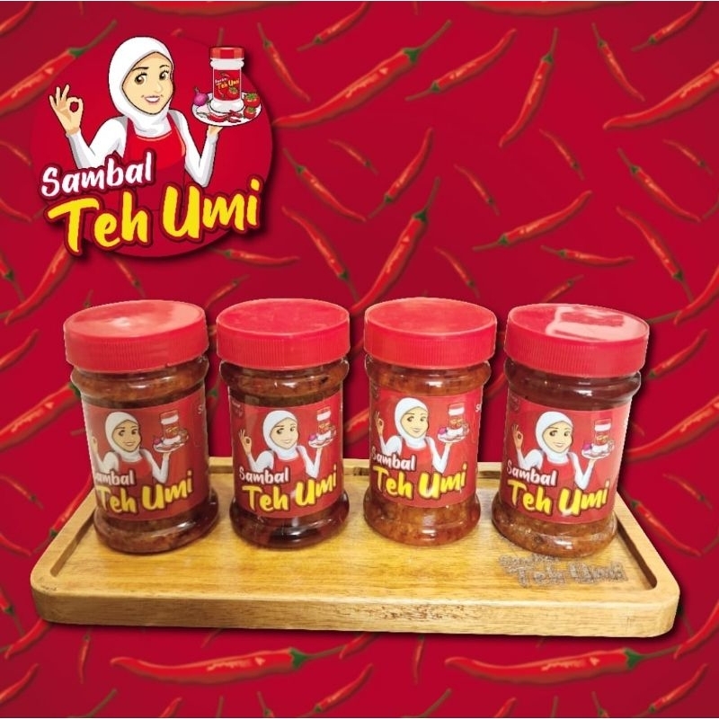 

sambal teh umi varian bawang dan terasi