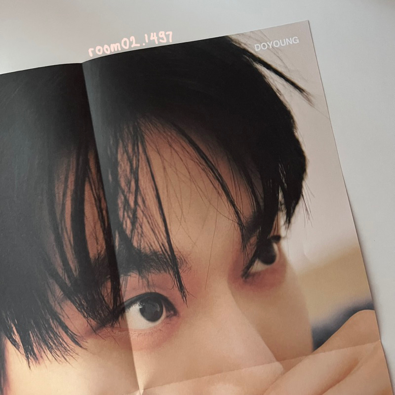 folded poster doyoung nct dojaejung djj
