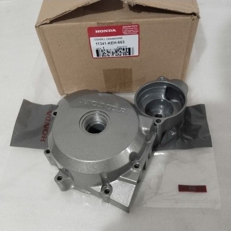 Blok bak Magnit Crankcase L kiri Honda MegaPro New Primus Original