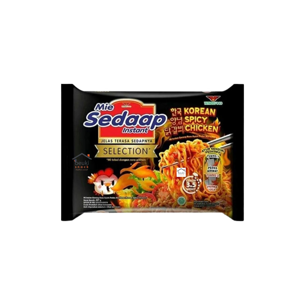 

Mie Sedaap Selection Goreng Korea Korean Spicy Chicken