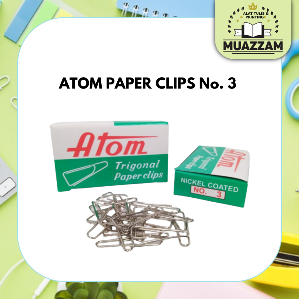 

ATOM PAPER CLIPS No. 3
