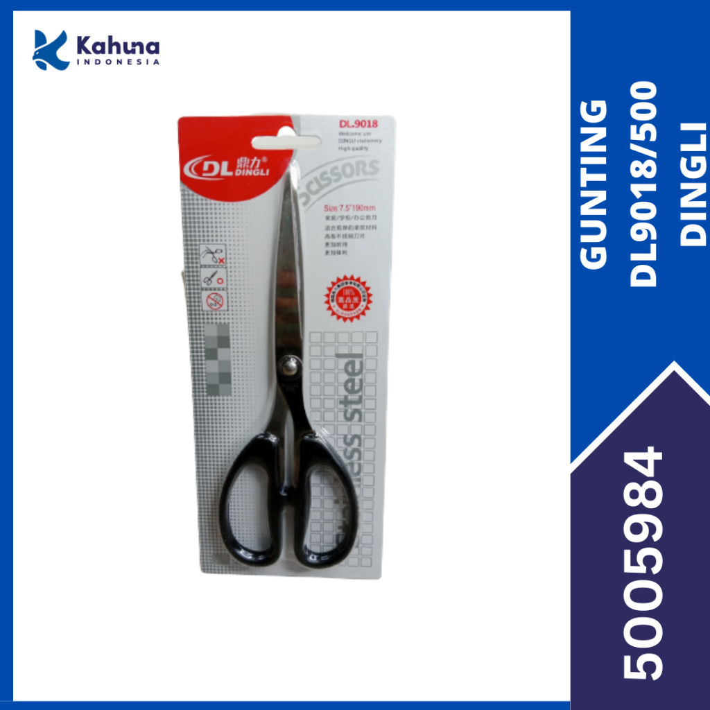 

DINGLI / GUNTING HITAM / GUNTING BESAR KECIL BERBAGAI UKURAN DL 9014-9020 DINGLI