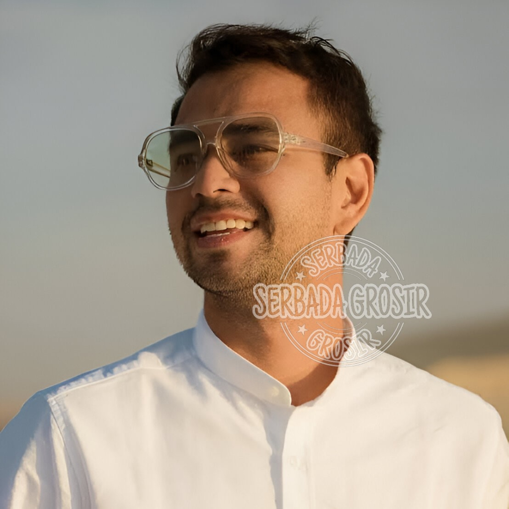 BEST SALLER  Kacamata Fashion UNISEX Sunglasses Hitz GM RAFFI AHMAD flackbee SBG-0036 + BOX & CAIRAN