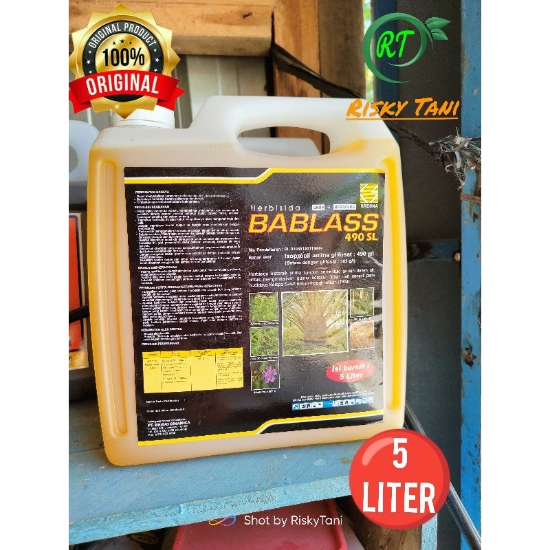 Herbisida bablas 490sl kemasan 5liter