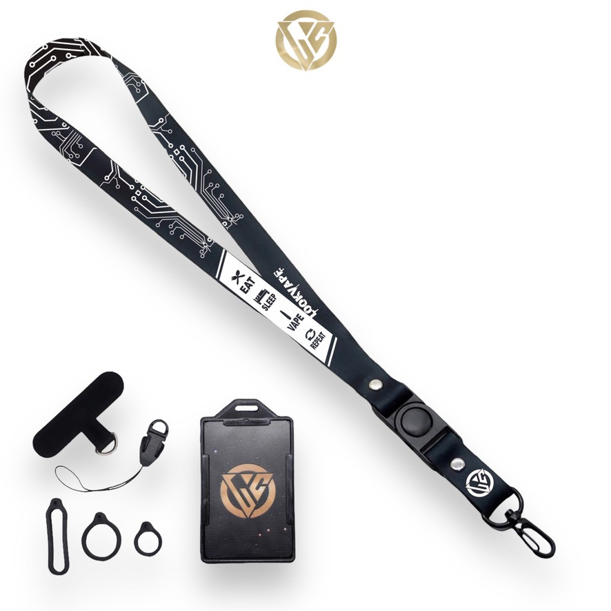 

Lanyard Craft Circuit Board Series V1 Gantungan Hp Holder Name Tag