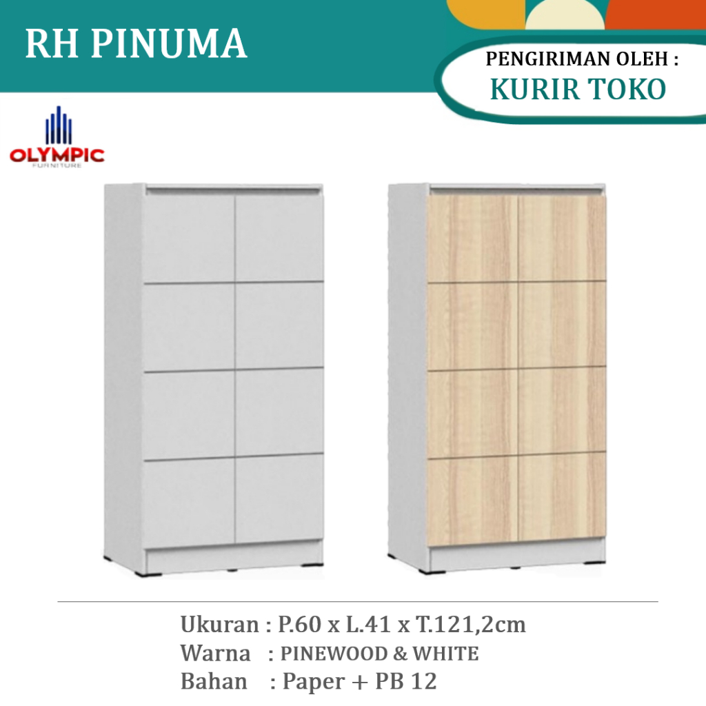 Olympic RH PINUMA Lemari Hijab | Lemari Jilbab | Rak Gantung Hijab Minimalis