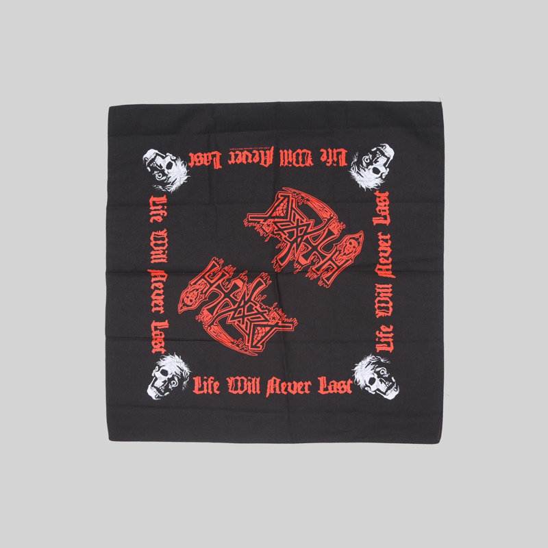 BANDANA DEATH - LIFE WILL NEVER LAST (ROCK MERCH)
