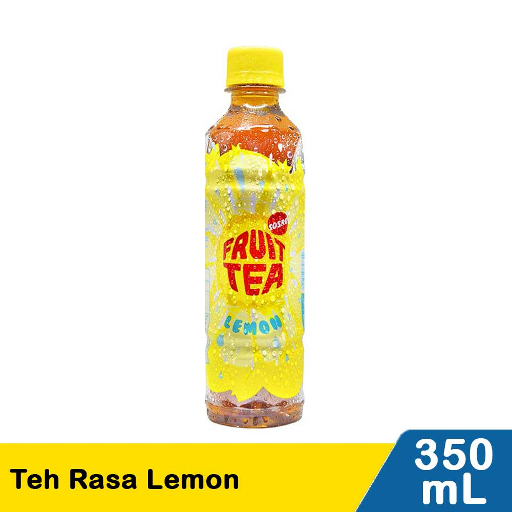 Fruit Tea Sosro Lemon 350 mL Botol