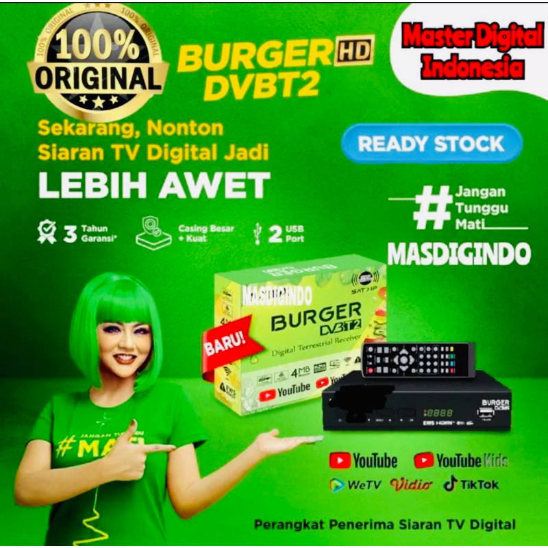 Set Top Box Matrix Burger