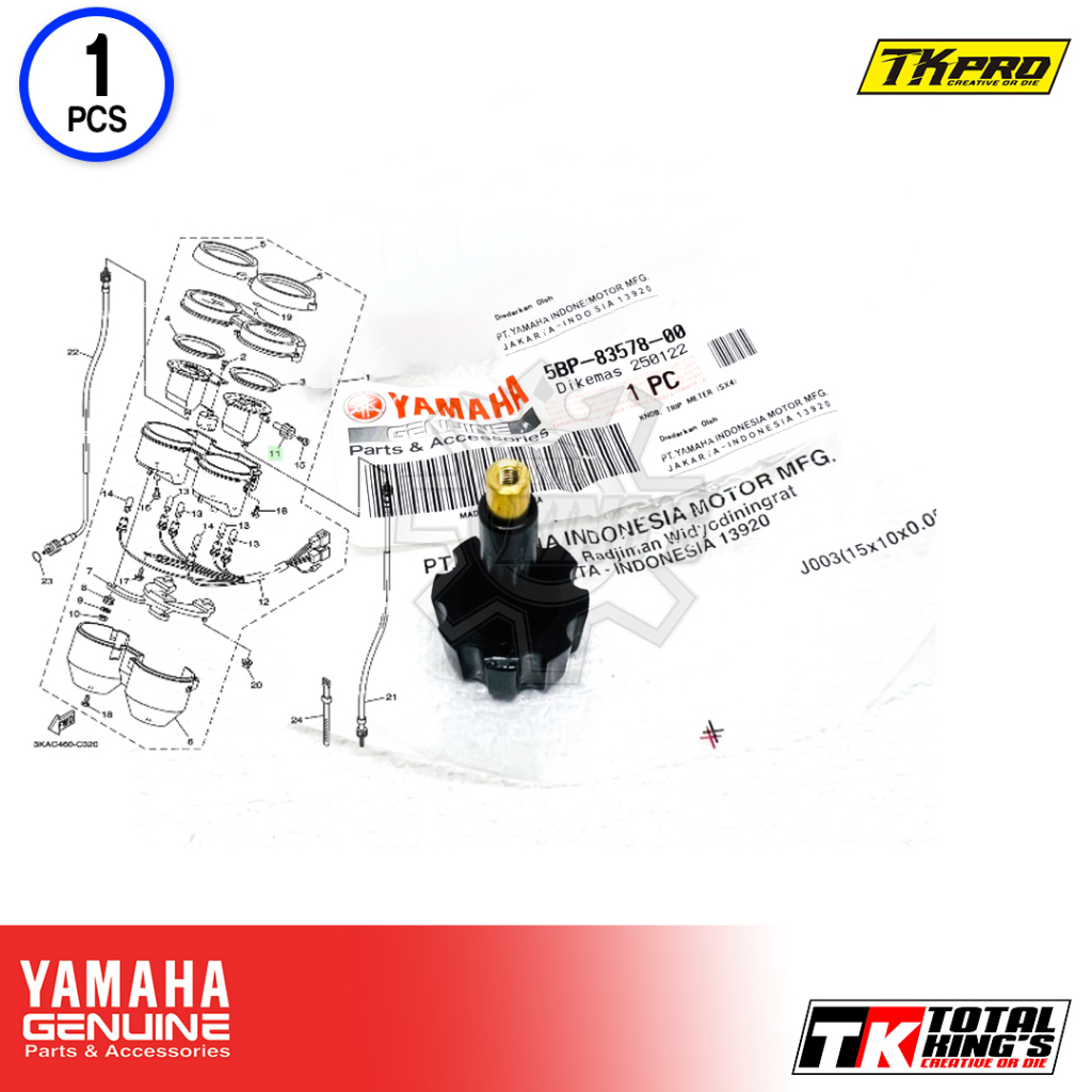 PUTERAN SPEEDOMETER RX KING RXKING SCORPIO 5BP-83578-00