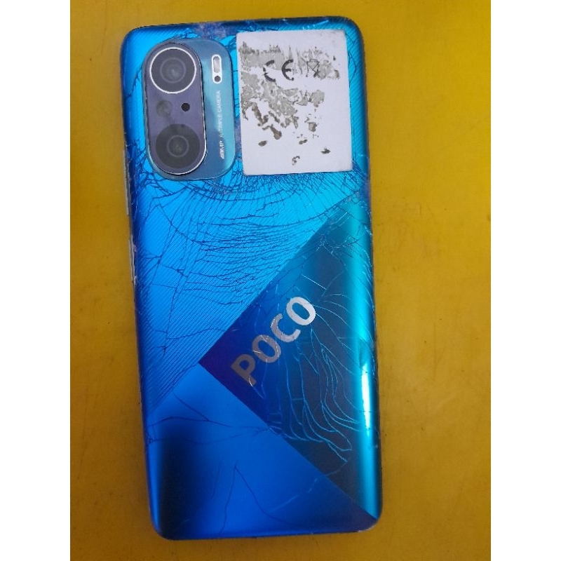 hp poco f3 jatoh mati,case blkng retak