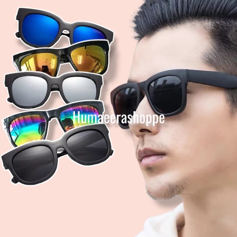 Kacamata hitam pria wanita | kacamata pantai | kacamata pelangi rainbow